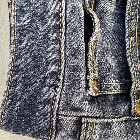 American Eagle Women's Denim Shortie Shorts Size 6 Super Stretch Summer Basics - Picture 15 of 15